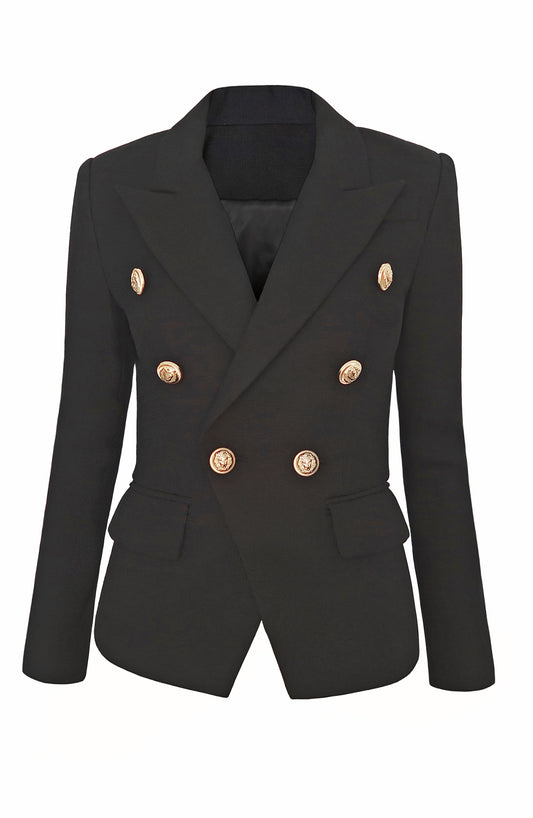 Signature Blazer in Noir